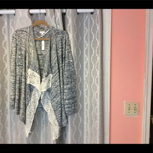 Marled Open Cardigan